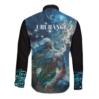 New Zealand Matariki Ururangi Long Sleeve Button Shirt The Murmur Of The Wind