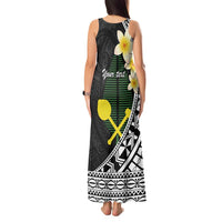 Alo Chiefdom Wallis and Futuna Personalized Tank Maxi Dress Frangipani Flowers Polynesian Pattern LT9 - Polynesian Pride