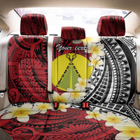 Sigave Chiefdom Wallis and Futuna Personalized Back Car Seat Cover Frangipani Flowers Polynesian Pattern