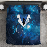 New Zealand Nurses RN Bedding Set Galaxy Stethoscope Maori Motif LT9 Galaxy - Polynesian Pride