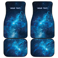 New Zealand Nurses RN Personalised Car Mats Galaxy Stethoscope Maori Motif LT9 - Polynesian Pride