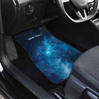 New Zealand Nurses RN Personalised Car Mats Galaxy Stethoscope Maori Motif LT9 - Polynesian Pride