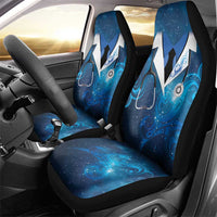 New Zealand Nurses RN Car Seat Cover Galaxy Stethoscope Maori Motif LT9 - Polynesian Pride