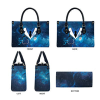 New Zealand Nurses RN Leather Bag Galaxy Stethoscope Maori Motif LT9 - Polynesian Pride
