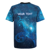 New Zealand Nurses RN Personalised Rugby Jersey Galaxy Stethoscope Maori Motif LT9 - Polynesian Pride