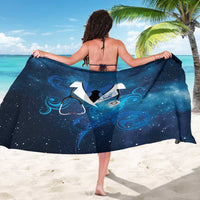 New Zealand Nurses RN Sarong Galaxy Stethoscope Maori Motif LT9 - Polynesian Pride