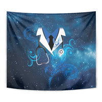 New Zealand Nurses RN Tapestry Galaxy Stethoscope Maori Motif LT9 - Polynesian Pride