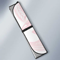 New Zealand Nurses RN Personalised Auto Sun Shade Pink Stethoscope Coquette Bow Maori Motif LT9 - Polynesian Pride