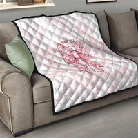 New Zealand Nurses RN Personalised Quilt Pink Stethoscope Coquette Bow Maori Motif LT9 - Polynesian Pride