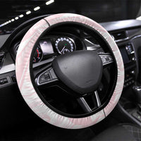 New Zealand Nurses RN Steering Wheel Cover Pink Stethoscope Coquette Bow Maori Motif