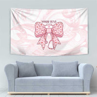 New Zealand Nurses RN Personalised Tapestry Pink Stethoscope Coquette Bow Maori Motif LT9 - Polynesian Pride