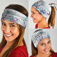 New Zealand Nurses RN Personalised Neck Gaiter Stethoscope Floral Maori Motif LT9 - Polynesian Pride