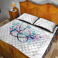 New Zealand Nurses RN Personalised Quilt Bed Set Stethoscope Floral Maori Motif LT9 - Polynesian Pride