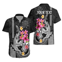 Custom Polynesian Hawaiian Shirt Hawaiian Warriors with Tribal Shark Tattoos - White LT9 - Polynesian Pride
