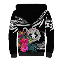 Custom Northern Mariana Islands Sherpa Hoodie Happy Independence Day LT9 - Polynesian Pride