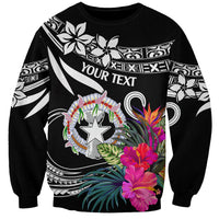 Custom Northern Mariana Islands Sweatshirt Happy Independence Day LT9 Unisex White - Polynesian Pride