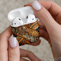 Hawaiian Style Tapa AirPods Case Vintage Seamless Pattern LT9 - Polynesian Pride