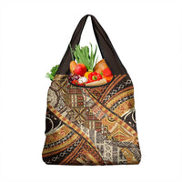 Hawaiian Style Tapa Grocery Bag Vintage Seamless Pattern LT9 1-pack One Size Red - Polynesian Pride