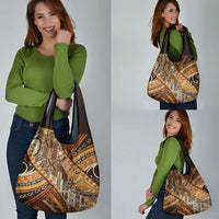 Hawaiian Style Tapa Grocery Bag Vintage Seamless Pattern LT9 - Polynesian Pride