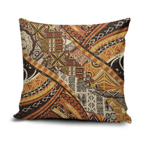 Hawaiian Style Tapa Pillow Cover Vintage Seamless Pattern - Polynesian Pride