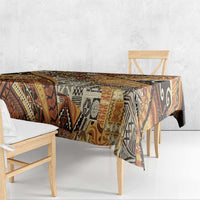 Hawaiian Style Tapa Tablecloth Vintage Seamless Pattern LT9 - Polynesian Pride