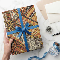 Hawaiian Style Tapa Wrapping Paper Vintage Seamless Pattern - Polynesian Pride