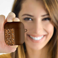 Hawaiian Tribal Elements Hibiscus AirPods Case Gold Pattern LT9 Gold - Polynesian Pride
