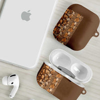 Hawaiian Tribal Elements Hibiscus AirPods Case Gold Pattern LT9 - Polynesian Pride