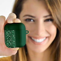 Hawaiian Tribal Elements Hibiscus AirPods Case Green Pattern LT9 Green - Polynesian Pride