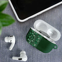 Hawaiian Tribal Elements Hibiscus AirPods Case Green Pattern LT9 - Polynesian Pride