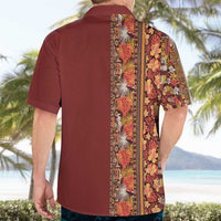 Hawaiian Tribal Elements Hibiscus Hawaiian Shirt Red Pattern - Polynesian Pride