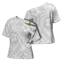 Lotu Tamaiti Samoan Polynesian Tribal Cross Shoulder Shirt LT9 - Polynesian Pride