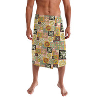 Mele Kalikimaka Hawaii Christmas Lavalava Melemele Mama Seamless Floral Motif - Polynesian Pride