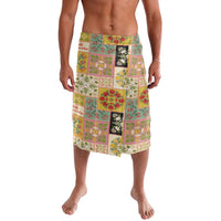 Mele Kalikimaka Hawaii Christmas Lavalava Melemele Mama Seamless Floral Motif - Polynesian Pride