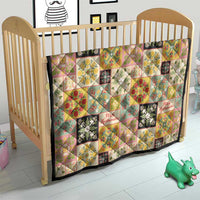 Mele Kalikimaka Hawaii Christmas Quilt Melemele Mama Seamless Floral Motif - Polynesian Pride