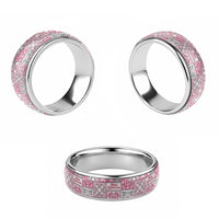Mele Kalikimaka Hawaii Christmas Classic Ring Akala Seamless Floral Motif - Polynesian Pride