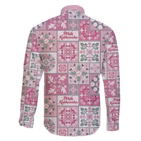 Mele Kalikimaka Hawaii Christmas Family Matching Summer Maxi Dress and Hawaiian Shirt Akala Seamless Floral Motif - Polynesian Pride