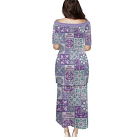 Mele Kalikimaka Hawaii Christmas Puletasi Poni Seamless Floral Motif - Polynesian Pride