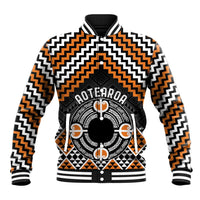 Personalised Aotearoa Niho Taniwha Motif Baseball Jacket Gold Style LT9 Unisex Gold - Polynesian Pride