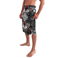 Black Aotearoa Tanilo Motif Lavalava Vintage Maori New Zealand Tribal Art Pattern LT9 - Polynesian Pride