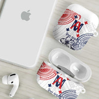 Kingdom of Uvea 1842-1860 Personalized AirPods Case Wallis and Futuna Polynesian Tribal Pattern - Polynesian Pride