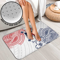 Kingdom of Uvea 1842-1860 Personalized Bathroom Set Wallis and Futuna Polynesian Tribal Pattern - Polynesian Pride