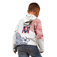 Kingdom of Uvea 1842-1860 Personalized Kid Hoodie Wallis and Futuna Polynesian Tribal Pattern LT9 - Polynesian Pride