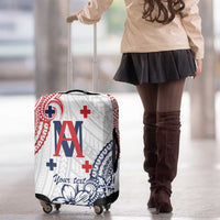 Kingdom of Uvea 1842-1860 Personalized Luggage Cover Wallis and Futuna Polynesian Tribal Pattern