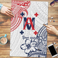 Kingdom of Uvea 1842-1860 Personalized Puzzle Wallis and Futuna Polynesian Tribal Pattern - Polynesian Pride