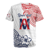 Kingdom of Uvea 1842-1860 Personalized Rugby Jersey Wallis and Futuna Polynesian Tribal Pattern