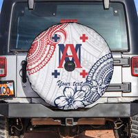 Kingdom of Uvea 1842-1860 Personalized Spare Tire Cover Wallis and Futuna Polynesian Tribal Pattern