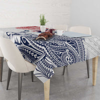 Kingdom of Uvea 1842-1860 Personalized Tablecloth Wallis and Futuna Polynesian Tribal Pattern