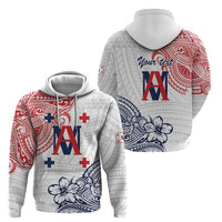 Kingdom of Uvea 1842-1860 Personalized Zip Hoodie Wallis and Futuna Polynesian Tribal Pattern LT9 - Polynesian Pride