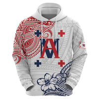Kingdom of Uvea 1842-1860 Personalized Zip Hoodie Wallis and Futuna Polynesian Tribal Pattern LT9 - Polynesian Pride